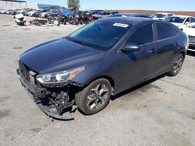 3KPF24AD9KE109497 - 2019 KIA FORTE FE GRAY photo 1