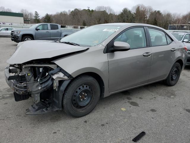 2T1BURHEXFC465921 - 2015 TOYOTA COROLLA L BEIGE photo 1