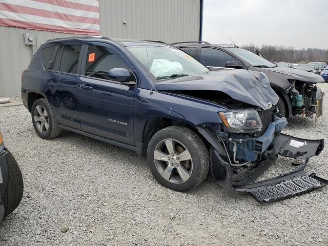 1C4NJCEB2HD200252 - 2017 JEEP COMPASS LATITUDE BLUE photo 4