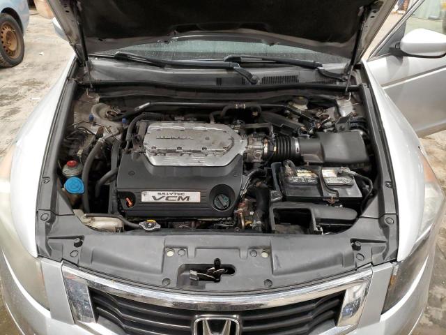 1HGCP36818A080245 - 2008 HONDA ACCORD EXL SILVER photo 11