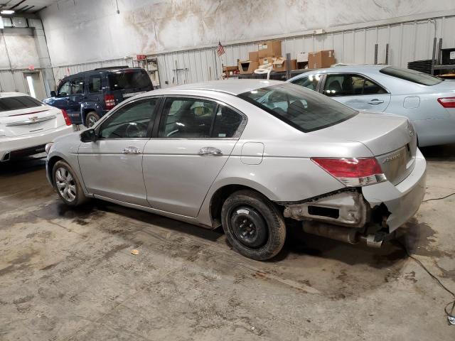 1HGCP36818A080245 - 2008 HONDA ACCORD EXL SILVER photo 2