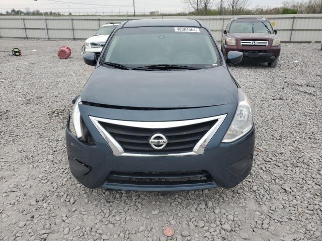 3N1CN7AP9HL810652 - 2017 NISSAN VERSA S BLUE photo 5