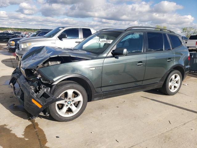 WBXPC93458WJ04827 - 2008 BMW X3 3.0SI GRAY photo 1