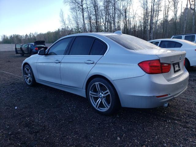 WBA3C3C52EP662185 - 2014 BMW 320 I XDRIVE SILVER photo 2