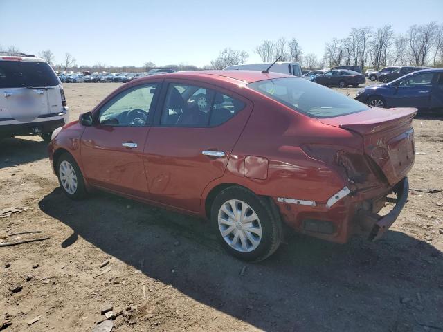 3N1CN7AP2DL860013 - 2013 NISSAN VERSA S RED photo 2