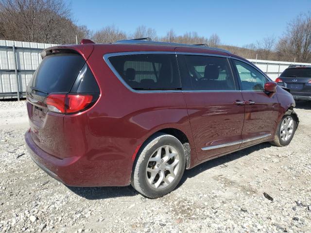 2C4RC1BG6JR271537 - 2018 CHRYSLER PACIFICA TOURING L MAROON photo 3