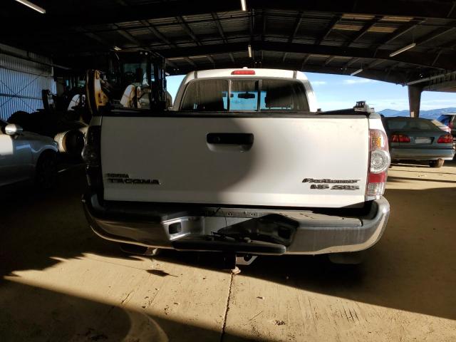 5TETU62N09Z670173 - 2009 TOYOTA TACOMA PRERUNNER ACCESS CAB WHITE photo 6
