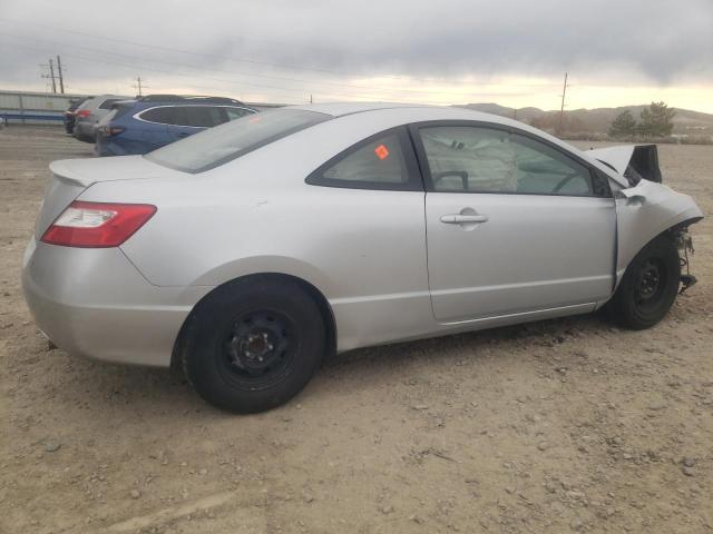 2HGFG12668H500654 - 2008 HONDA CIVIC LX SILVER photo 3