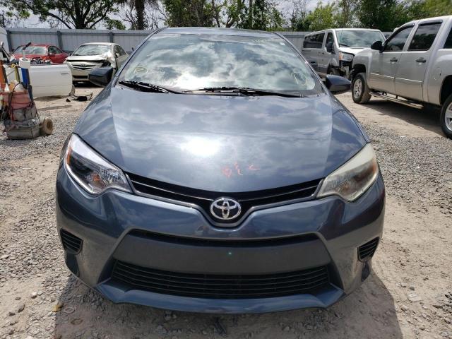 2T1BURHE7EC146538 - 2014 TOYOTA COROLLA L GRAY photo 5