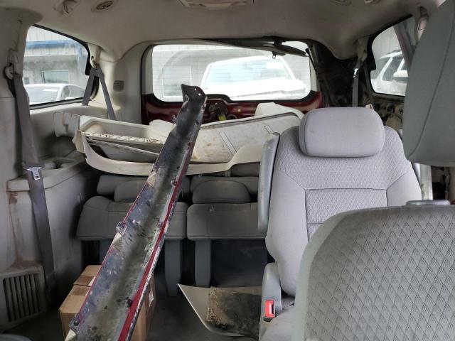 2A8HR54P38R127672 - 2008 CHRYSLER TOWN & COU TOURING Tünd qırmızı foto 10