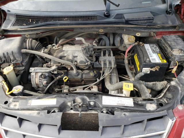 2A8HR54P38R127672 - 2008 CHRYSLER TOWN & COU TOURING Tünd qırmızı foto 12