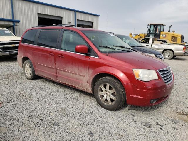 2A8HR54P38R127672 - 2008 CHRYSLER TOWN & COU TOURING Tünd qırmızı foto 4