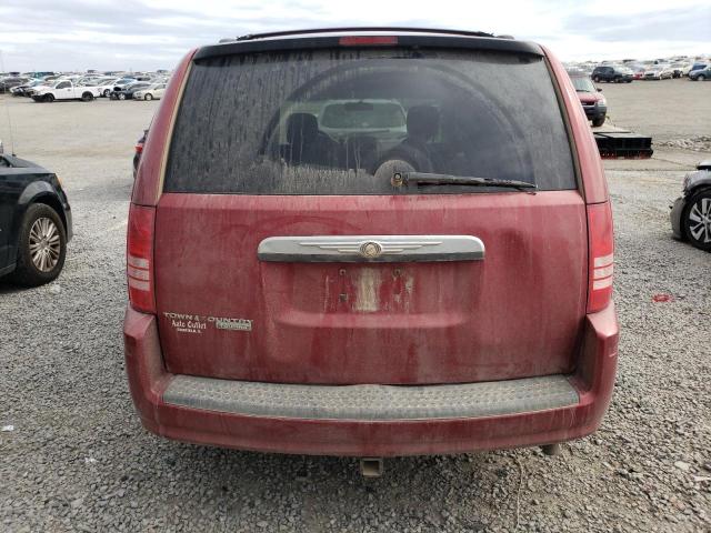 2A8HR54P38R127672 - 2008 CHRYSLER TOWN & COU TOURING Tünd qırmızı foto 6