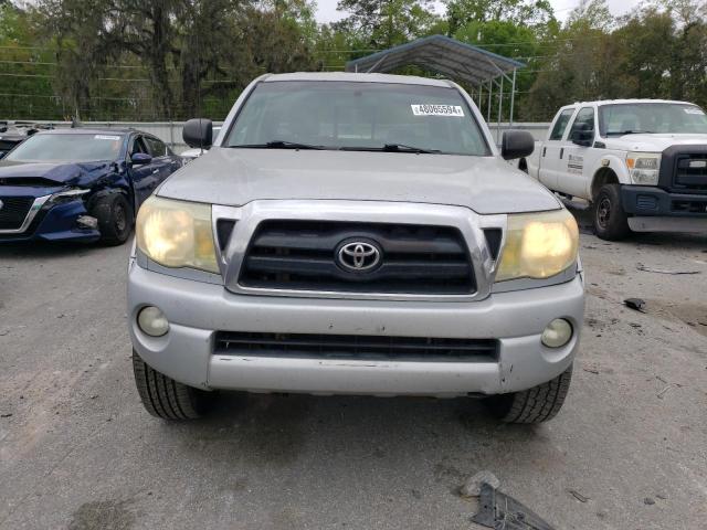 5TETU62N85Z136896 - 2005 TOYOTA TACOMA PRERUNNER ACCESS CAB SILVER photo 5