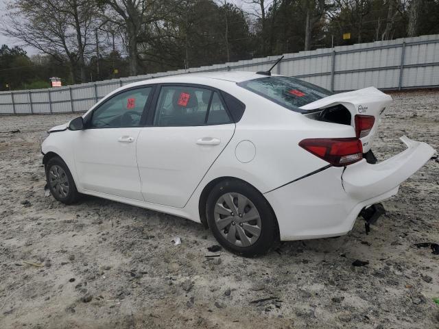 3KPA24AD7LE255540 - 2020 KIA RIO LX WHITE photo 2