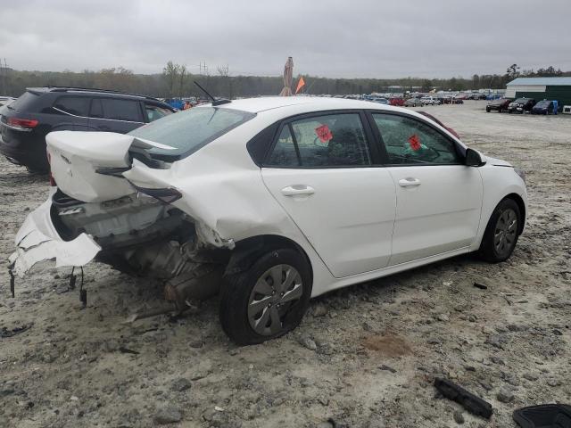 3KPA24AD7LE255540 - 2020 KIA RIO LX WHITE photo 3