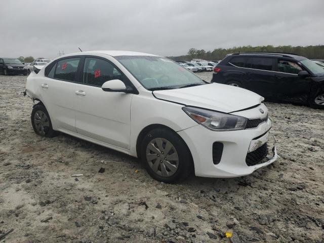 3KPA24AD7LE255540 - 2020 KIA RIO LX WHITE photo 4