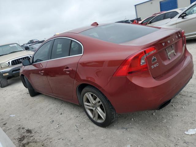 YV1612FS0E1292837 - 2014 VOLVO S60 T5 BURGUNDY photo 2