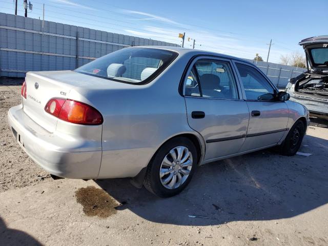 1NXBR12E71Z471310 - 2001 TOYOTA COROLLA CE GRAY photo 3