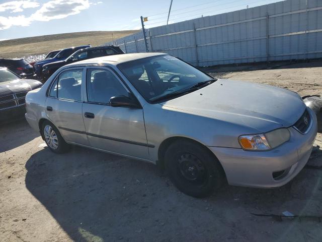 1NXBR12E71Z471310 - 2001 TOYOTA COROLLA CE GRAY photo 4