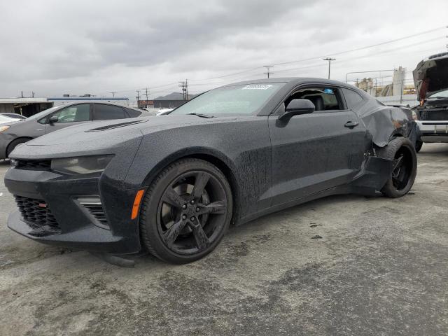 1G1FH1R74J0108608 - 2018 CHEVROLET CAMARO SS BLACK photo 1