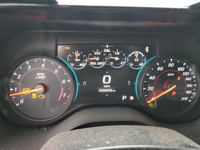 1G1FH1R74J0108608 - 2018 CHEVROLET CAMARO SS BLACK photo 9