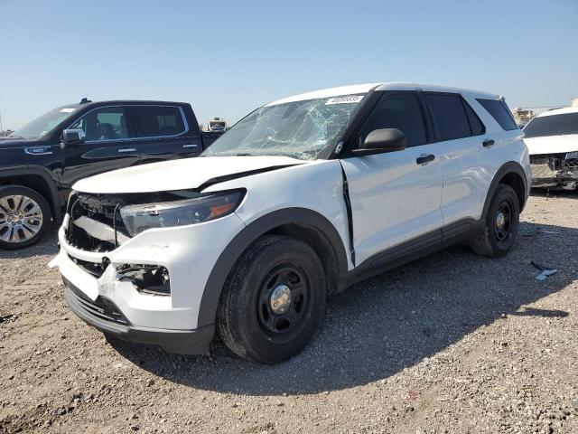 1FM5K8AB6LGC14397 - 2020 FORD EXPLORER POLICE INTERCEPTOR 白色 照片 1