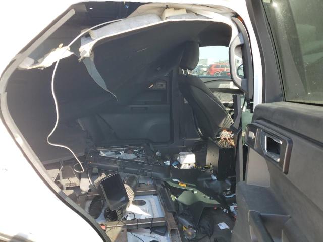 1FM5K8AB6LGC14397 - 2020 FORD EXPLORER POLICE INTERCEPTOR 白色 照片 10