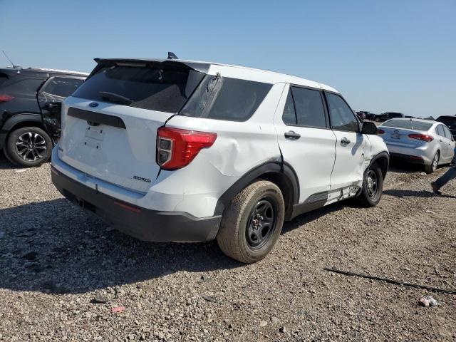 1FM5K8AB6LGC14397 - 2020 FORD EXPLORER POLICE INTERCEPTOR 白色 照片 3
