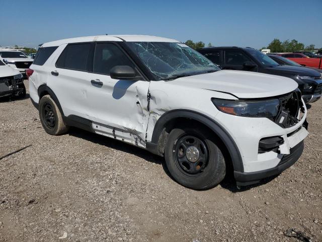 1FM5K8AB6LGC14397 - 2020 FORD EXPLORER POLICE INTERCEPTOR 白色 照片 4