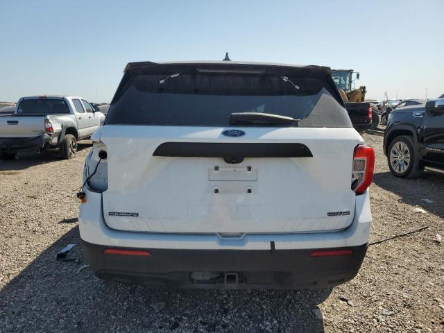 1FM5K8AB6LGC14397 - 2020 FORD EXPLORER POLICE INTERCEPTOR 白色 照片 6