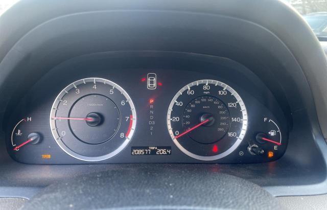 5KBCP3F87AB005983 - 2010 HONDA ACCORD EXL WHITE photo 8