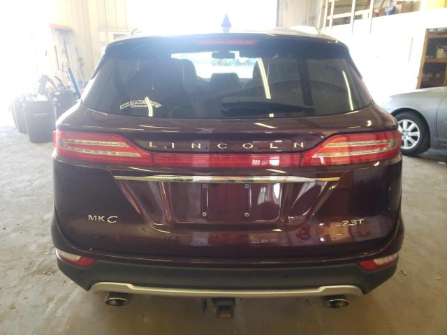 5LMTJ3DH5KUL04344 - 2019 LINCOLN MKC RESERVE MAROON photo 6