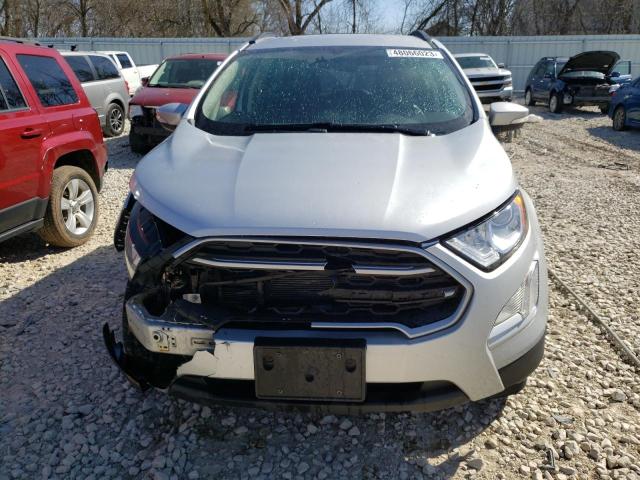 MAJ6S3GL1KC272201 - 2019 FORD ECOSPORT SE SILVER photo 5