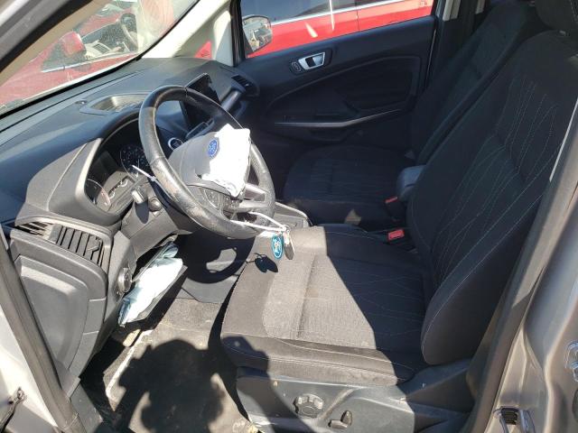 MAJ6S3GL1KC272201 - 2019 FORD ECOSPORT SE Srebrny zdjęcie 7