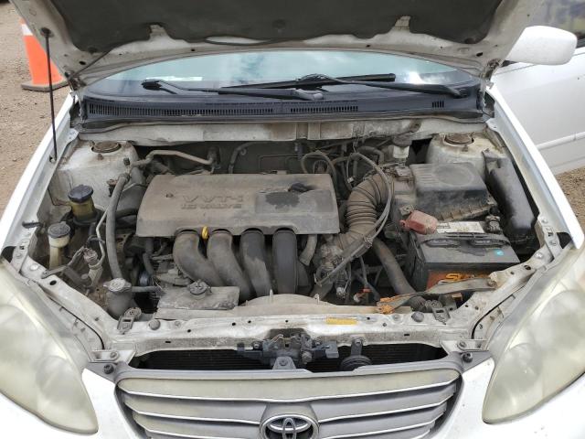 1NXBR32E54Z193099 - 2004 TOYOTA COROLLA CE WHITE photo 11