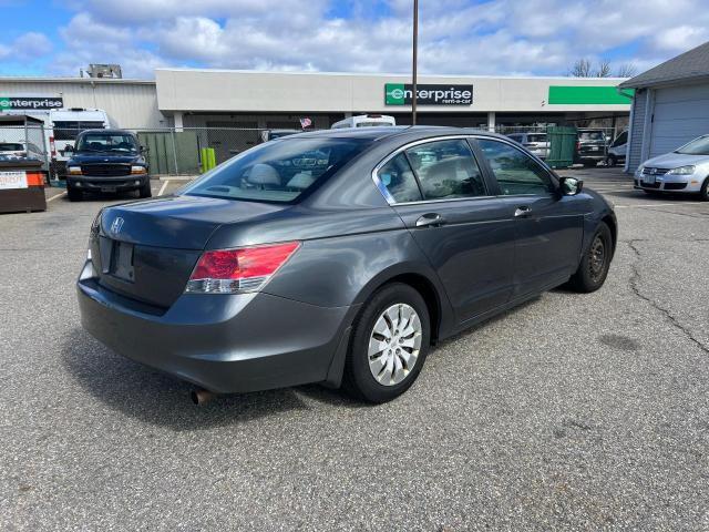 1HGCP26319A180670 - 2009 HONDA ACCORD LX GRAY photo 4