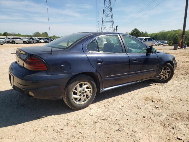 1G2NF52E74M626285 - 2004 PONTIAC GRAND AM SE1 BLUE photo 3