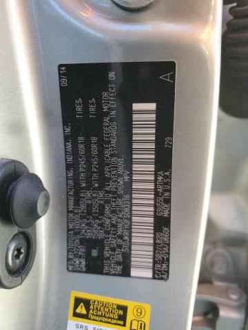 5TDJKRFH3FS083316 - 2015 TOYOTA HIGHLANDER XLE 米色 照片 14