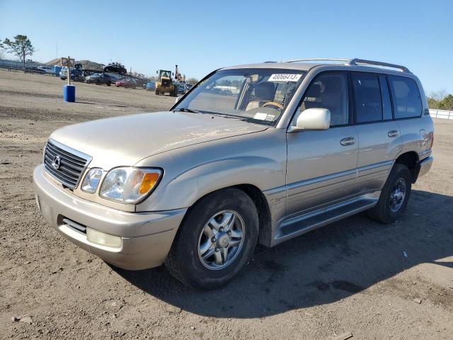 JTJHT00W713508591 - 2001 LEXUS LX 470 TAN photo 1