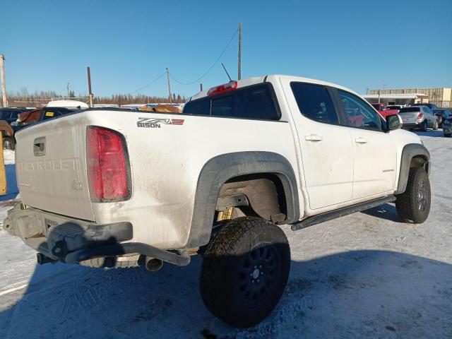 1GCGTEENXM1115535 - 2021 CHEVROLET COLORADO ZR2 WHITE photo 3