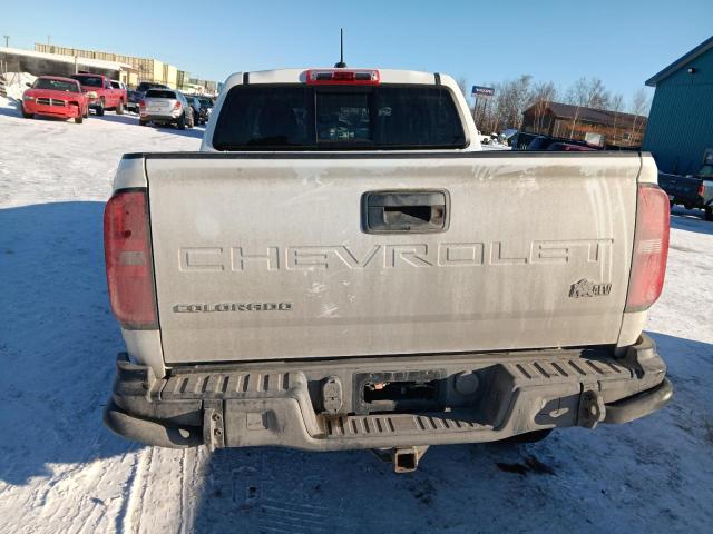 1GCGTEENXM1115535 - 2021 CHEVROLET COLORADO ZR2 WHITE photo 6