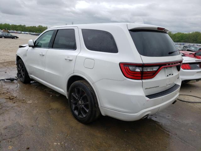 1C4SDHCT8GC422799 - 2016 DODGE DURANGO R/T WHITE photo 2