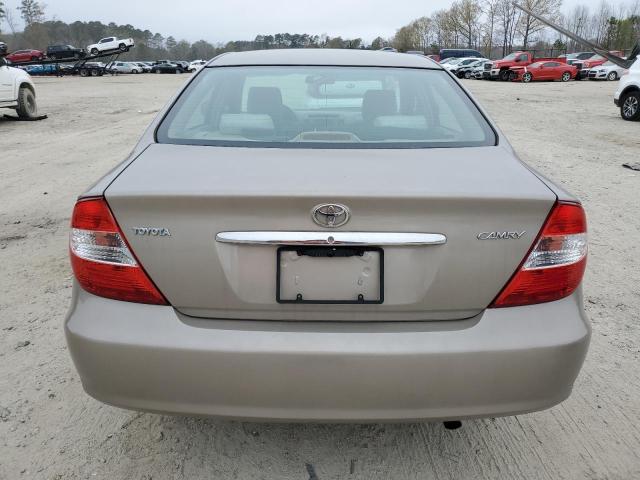 4T1BE32K03U742952 - 2003 TOYOTA CAMRY LE TAN photo 6