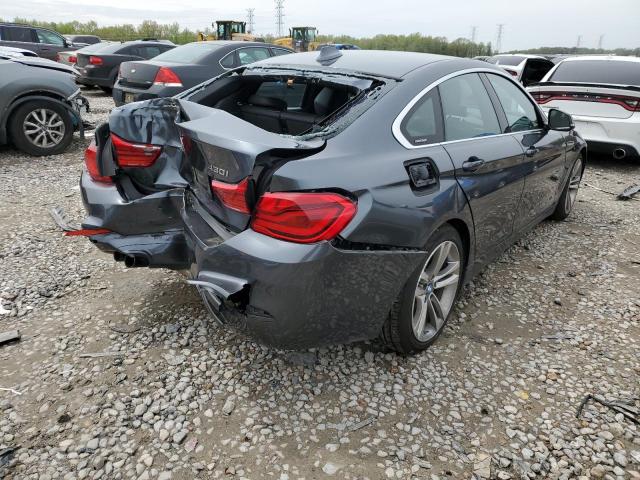 WBA4J1C5XKBM13978 - 2019 BMW 430I GRAN COUPE CHARCOAL photo 3