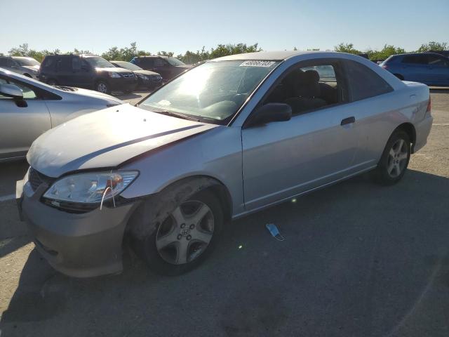 1HGEM22125L056010 - 2005 HONDA CIVIC DX VP فضي صورة 1