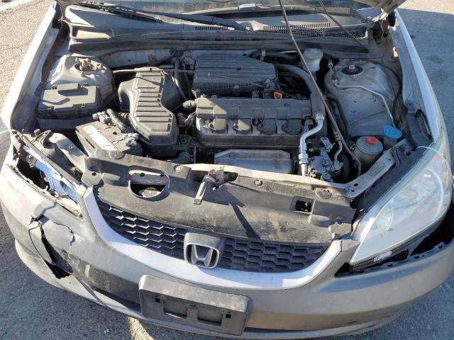 1HGEM22125L056010 - 2005 HONDA CIVIC DX VP فضي صورة 11