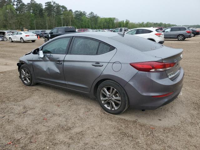 5NPD84LF6JH258366 - 2018 HYUNDAI ELANTRA SEL GRAY photo 2