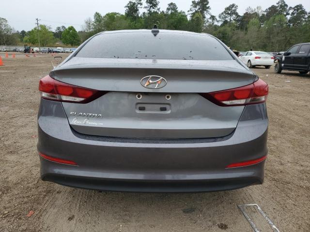 5NPD84LF6JH258366 - 2018 HYUNDAI ELANTRA SEL GRAY photo 6