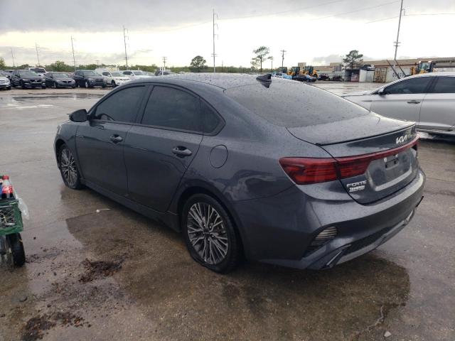 3KPF54AD9NE492949 - 2022 KIA FORTE GT LINE GRAY photo 2